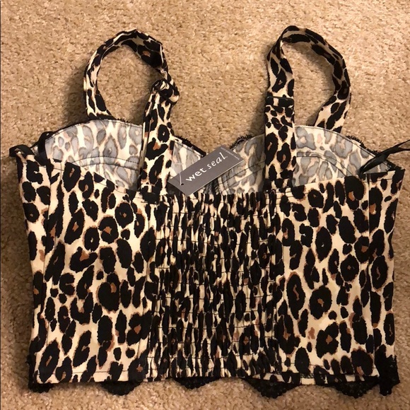 Corset Leopard print BRAND NeW - Picture 3 of 4